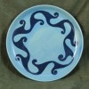 Turquoise Celtic Curls Plate