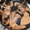 Greek Pattern: Beheaded Medusa