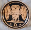 Greek Owl Displayed