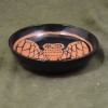 Greek 5-6 inch Owl Displayed Bowl