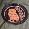 Greek 8-9 inch Owl Plate