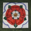 4-Tile Rose