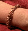 Copper Chainmail Bracelet