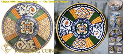 Pottery Comparison: Italian