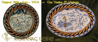 Pottery Comparison: Italian