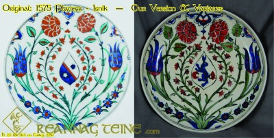 Pottery Comparison: Customized Isnik