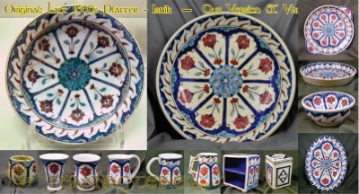 Pottery Comparison: Isnik