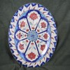 Isnik Carnation Oval Platter