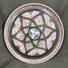 Italian Lattice-Green 8-9 inch Plate