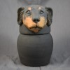 12oz Canopic Portraiture Dog Urn, no inscription